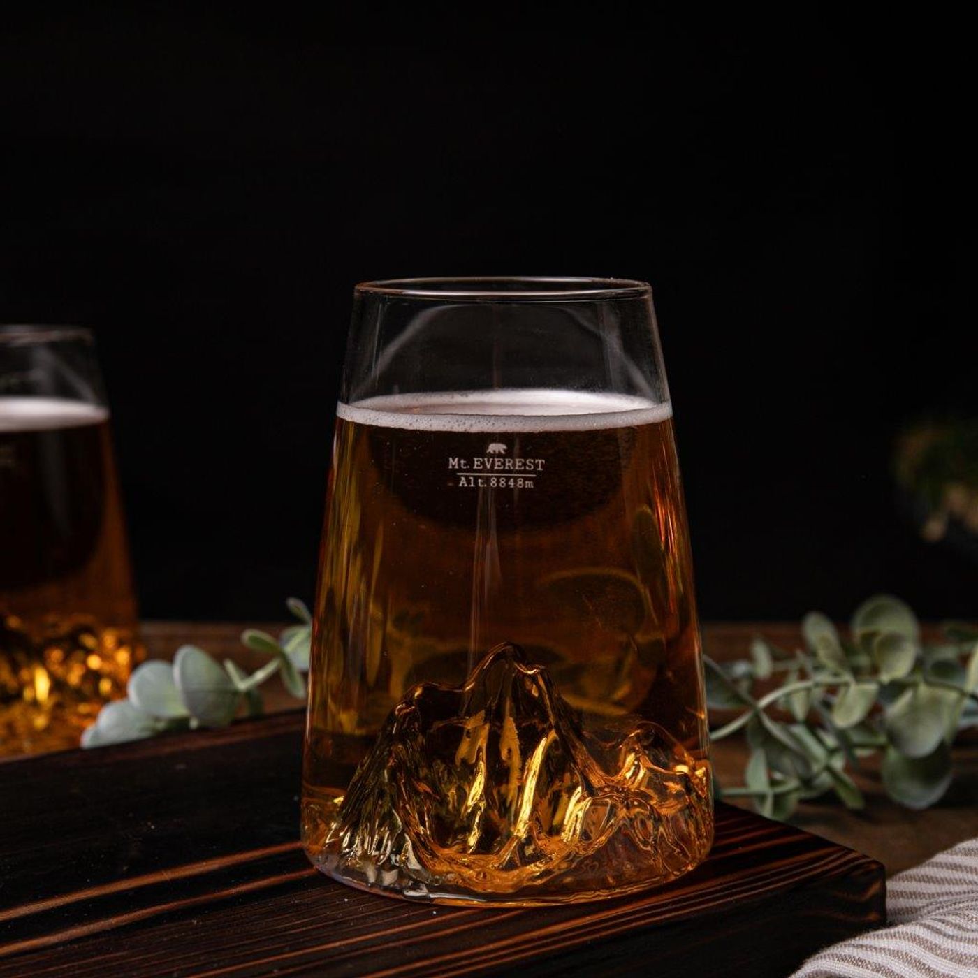 Verre design TOPOGRAPHIC Everest